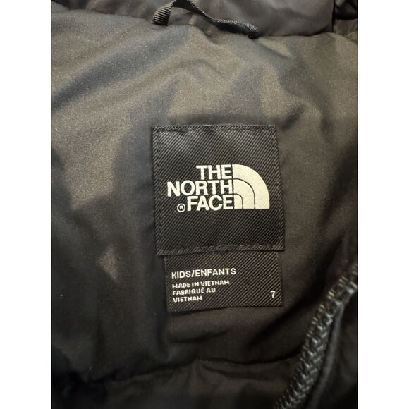 The North Face Kids’ 1996 Retro Nuptse Jacket Black Size 7 NWT - Picture 8 of 8